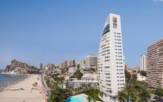 Luxury apartment in Benidorm with sea view