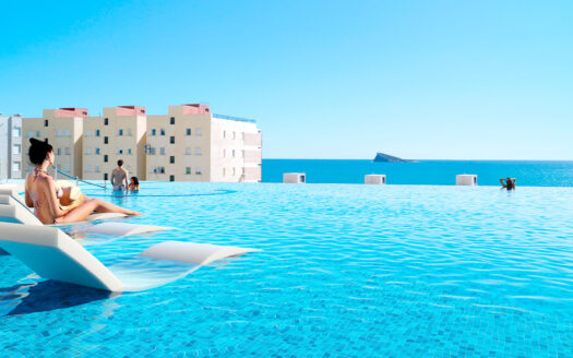 Apartamento de lujo con vistas al mar en Benidorm.