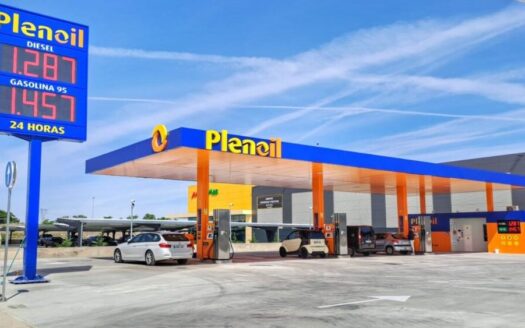 A NEW gas station of the famous PLENOIL network